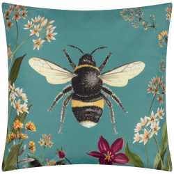 Garden Bee Outdoor Cushion